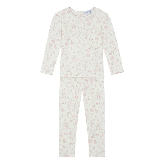 Pyjama Forêt | Vieux Rose