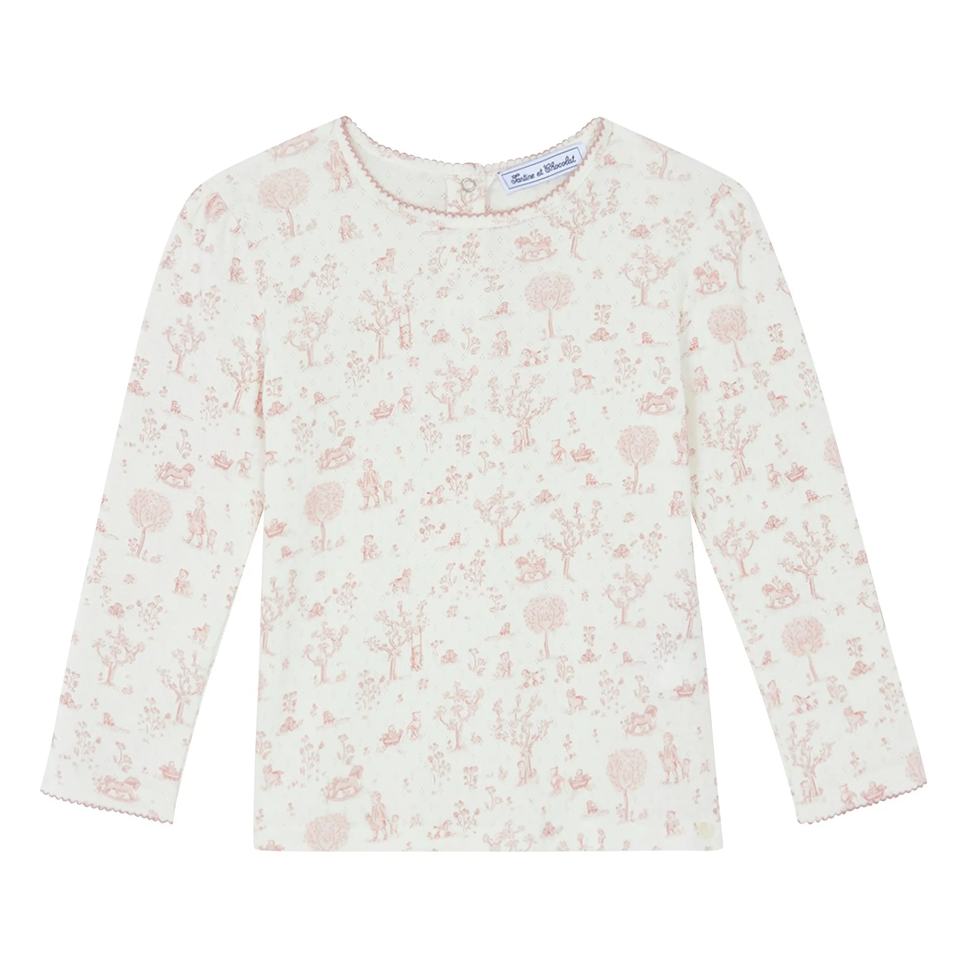 Pyjama Forêt | Vieux Rose- Image produit n°3