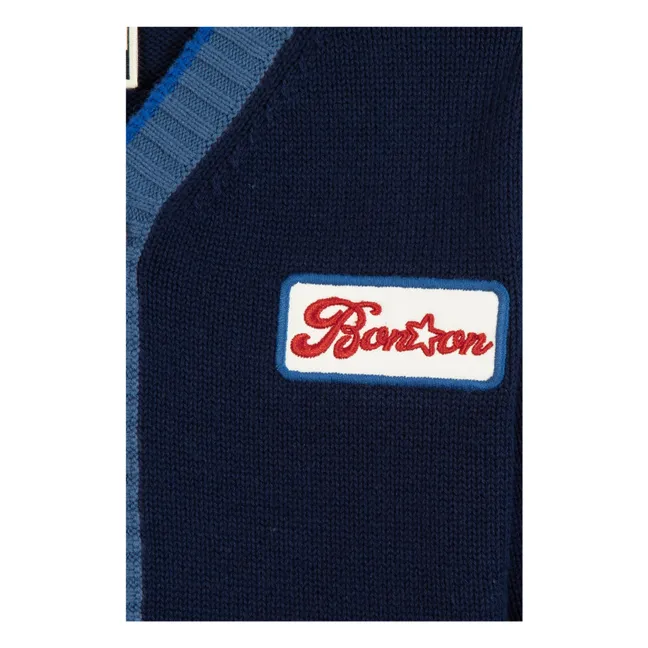 Cardigan Lucas | Bleu nuit