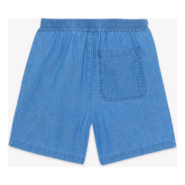 Short Naples Chambray | Bleu jean