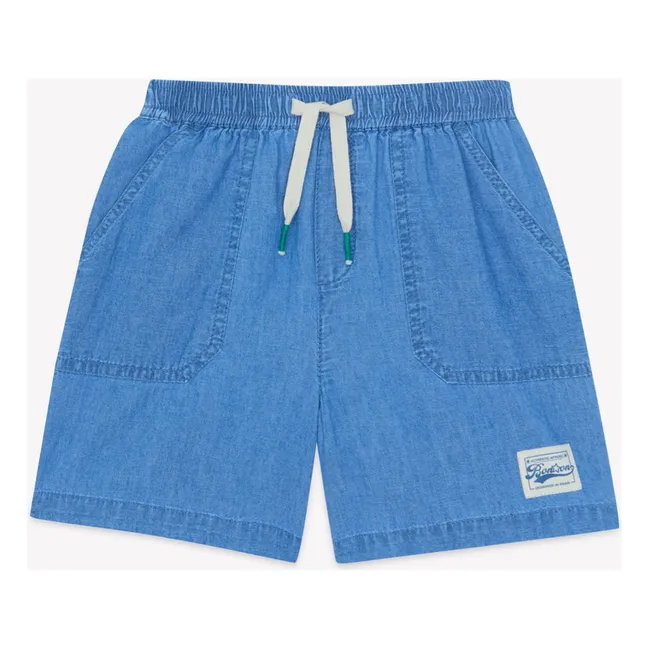 Short Naples Chambray | Bleu jean