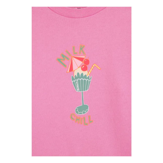 Sweat Nolwen Chill | Rose bonbon