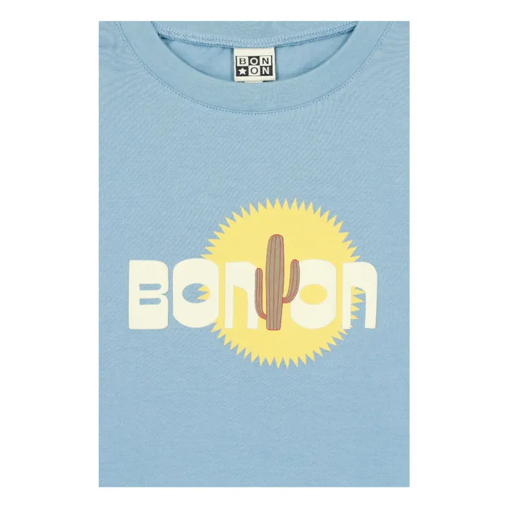 T-shirt Tubo Cactus | Bleu ciel- Image produit n°3