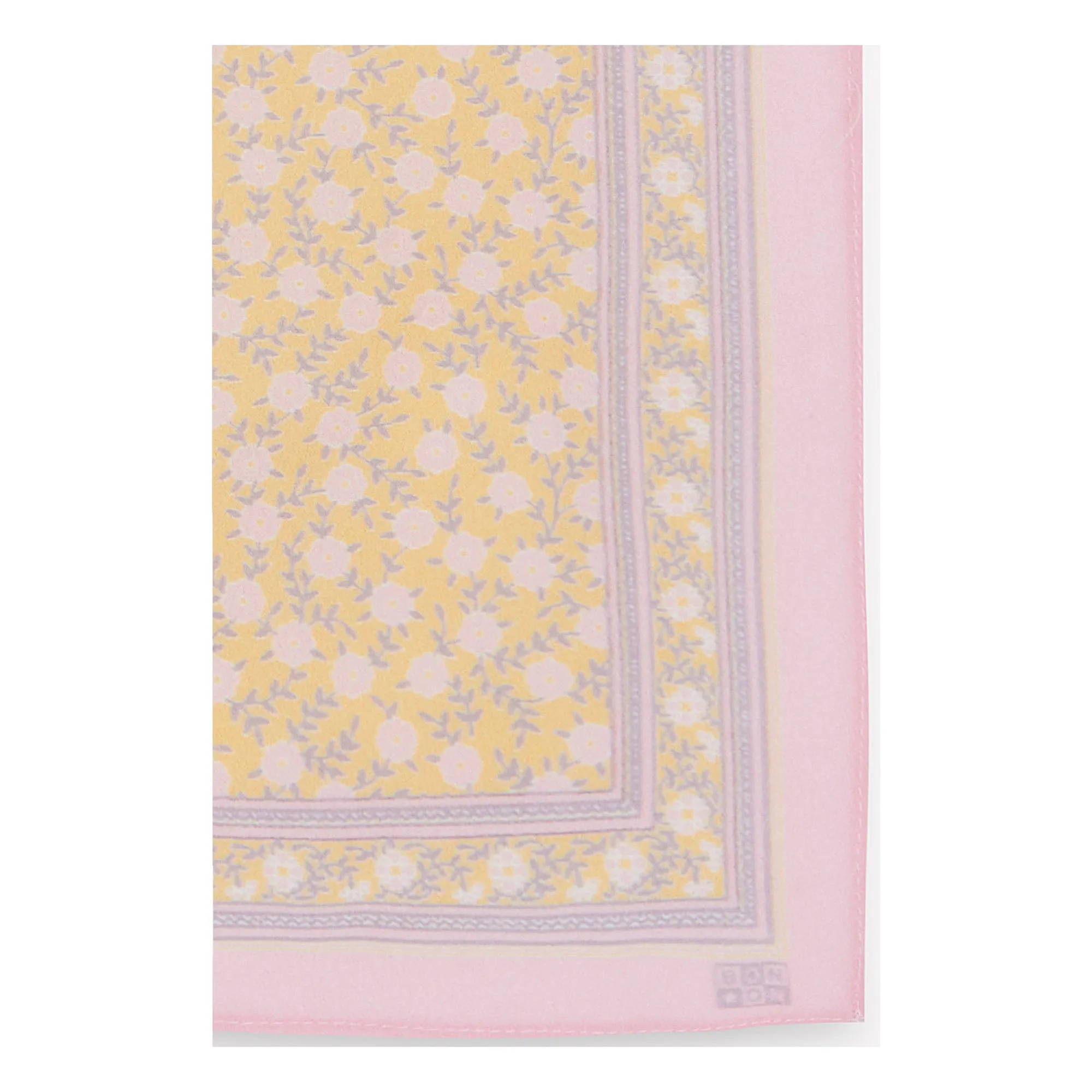 Foulard Viva Fleuri | Jaune- Image produit n°1