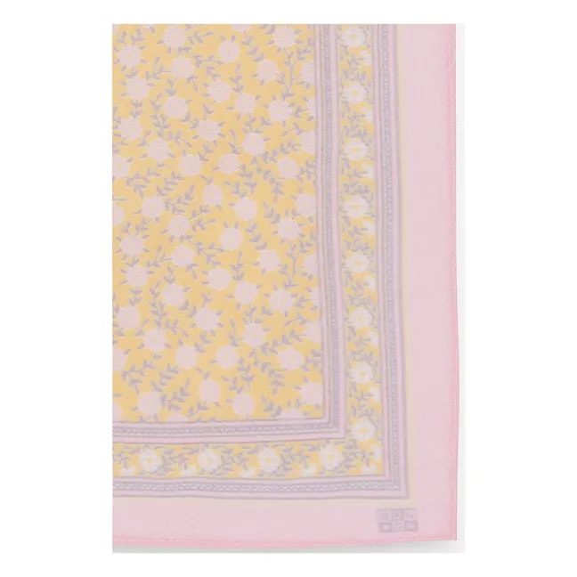Viva Fleuri Scarf | Yellow
