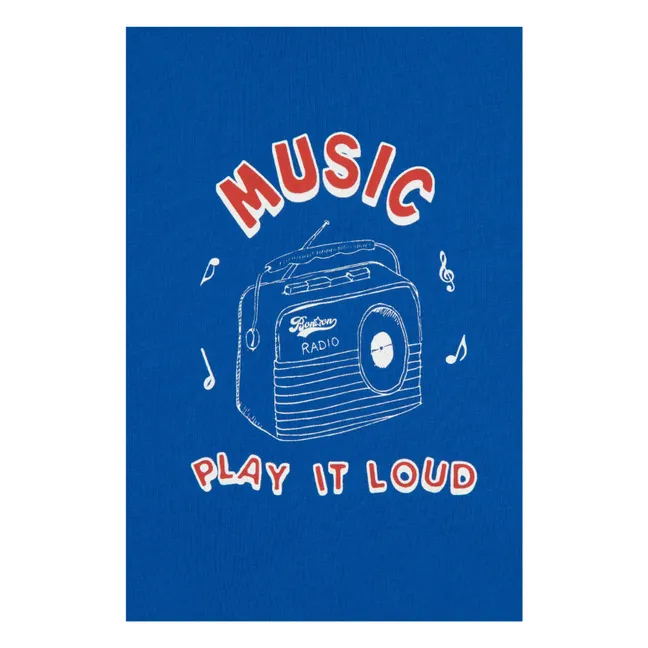 T-shirt Livo Music | Bleu roi