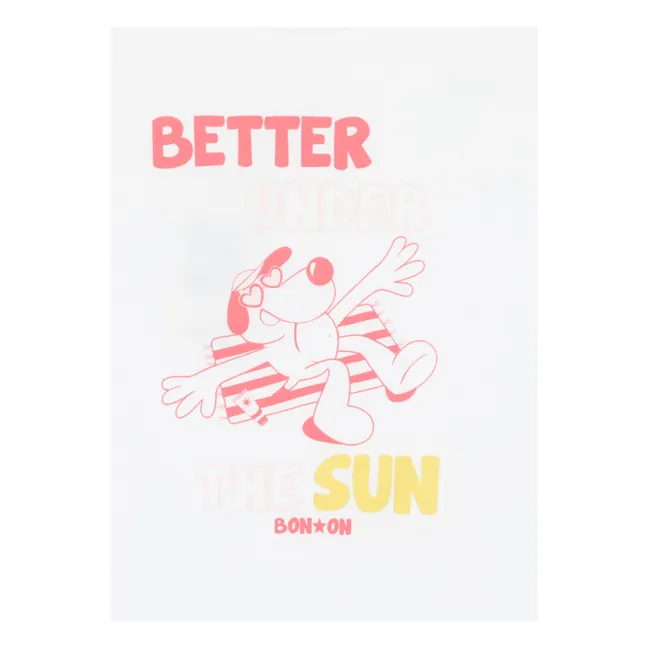 Camiseta Livo Sun | Blanco