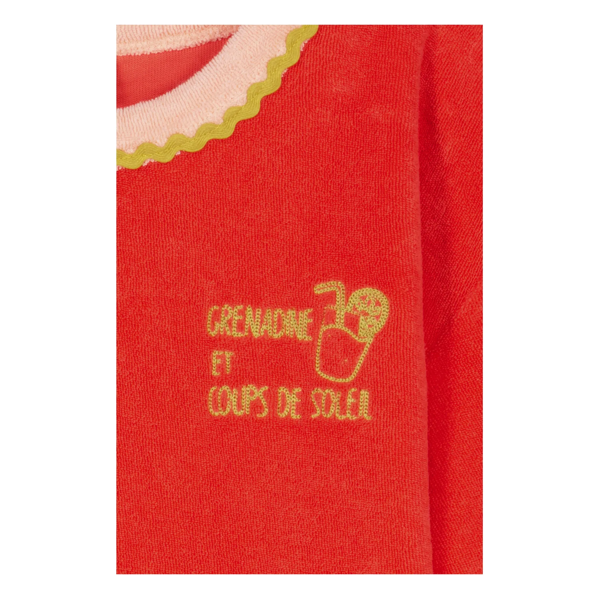 T-shirt Livia Eponge | Rouge- Image produit n°3