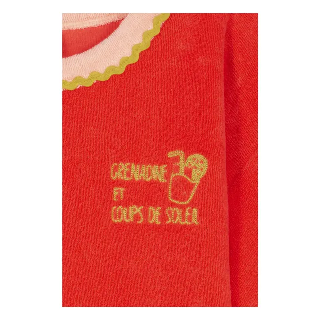 Livia Eponge T-shirt | Red