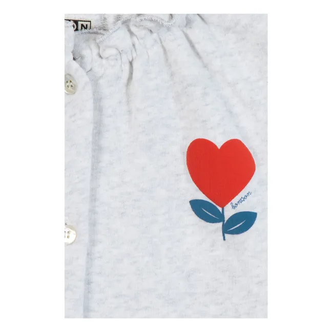 Chaleco moteado New York Molton | Gris