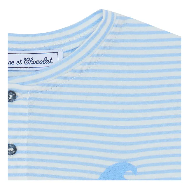 T-shirt Surf | Bleu ciel