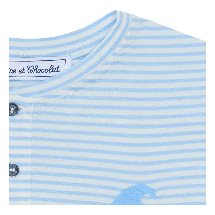 T-shirt Surf | Bleu ciel- Image produit n°3