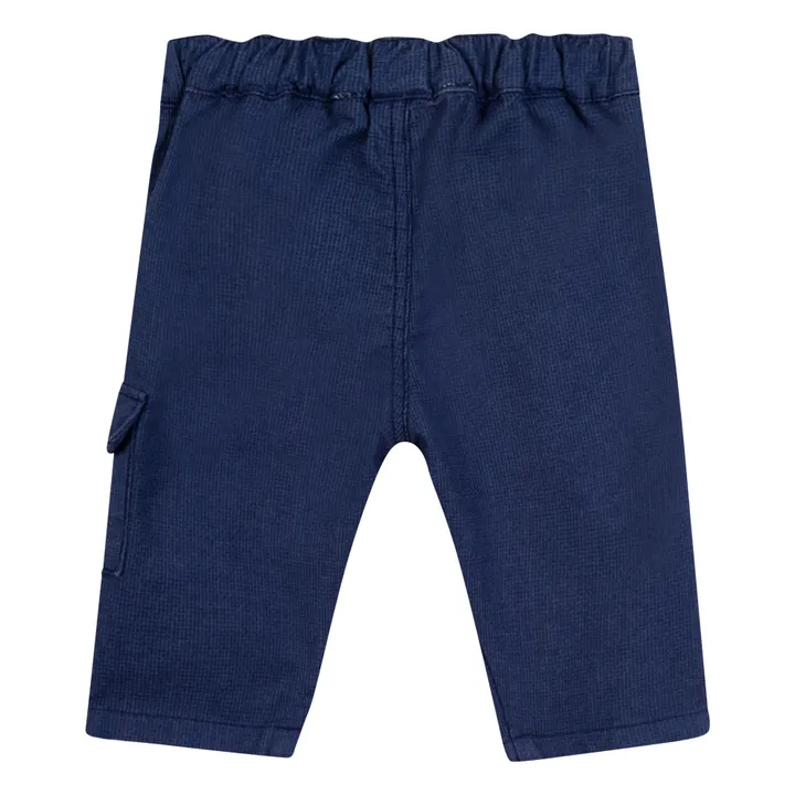 Pantalones de bolsillo | Azul marino- Imagen del producto n°4
