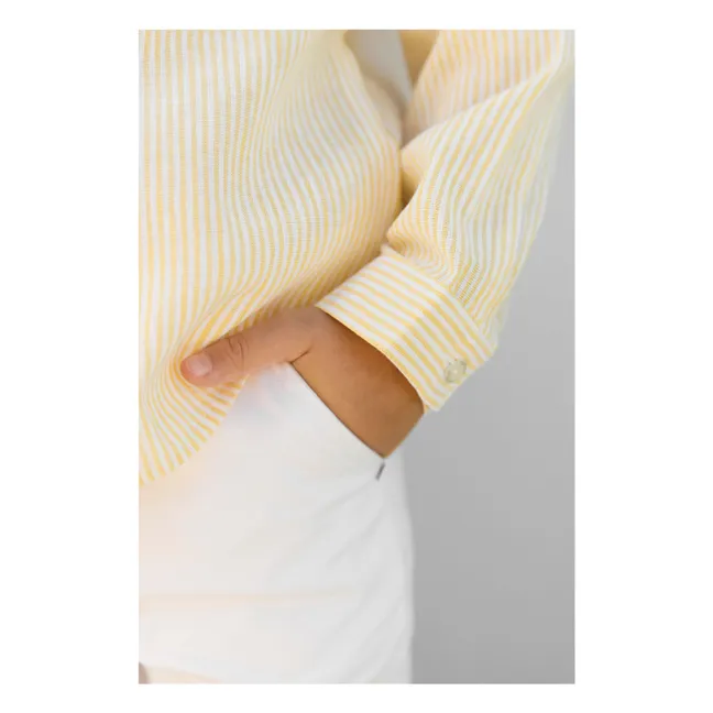 Chemise Rayée Lin | Soleil