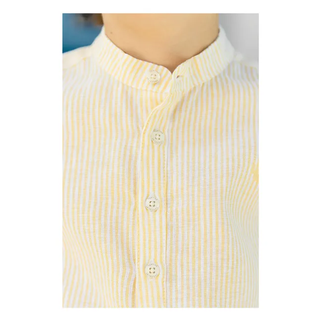 Chemise Rayée Lin | Soleil