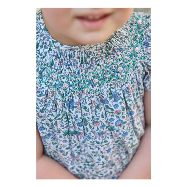Vestido Liberty Baby Smocked | Blanco