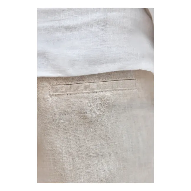 Linen shorts | Sand