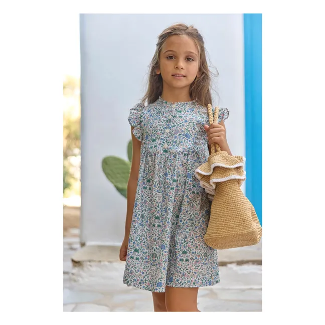 Basket Raffia ruffles | Natural