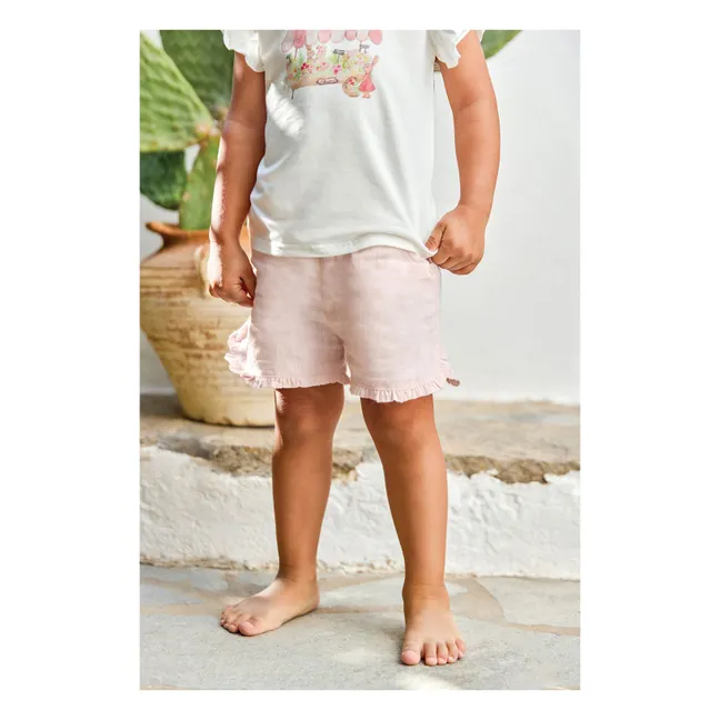 Frentes cortos | Rosa Pálido