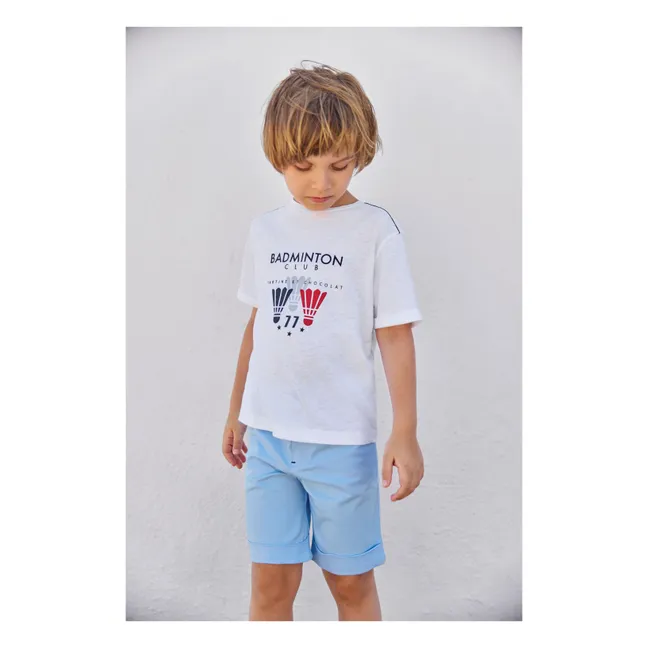 T-shirt Badminton Club | Blanc