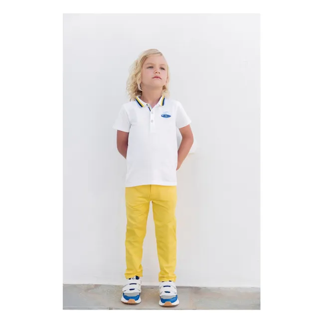 Polo Raquette Badminton | Blanc