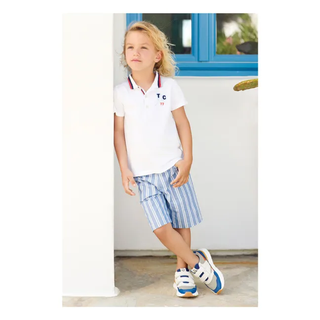 Polo Raquette Badminton | Blanc