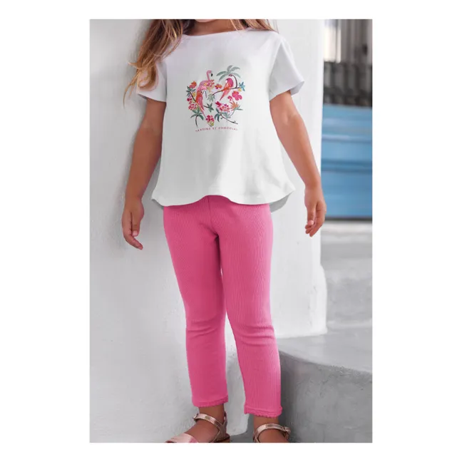 Camiseta Tropique | Blanco