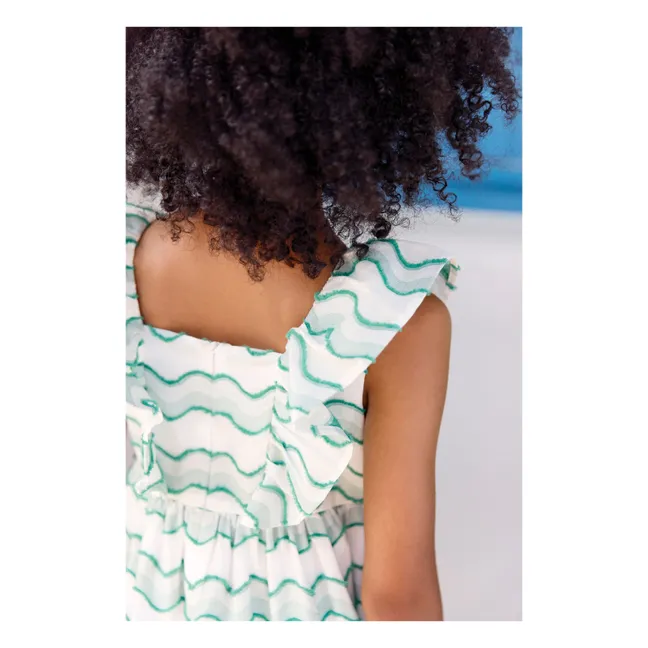Robe Vagues | Vert