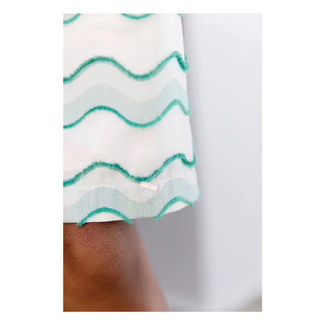 Robe Vagues | Vert