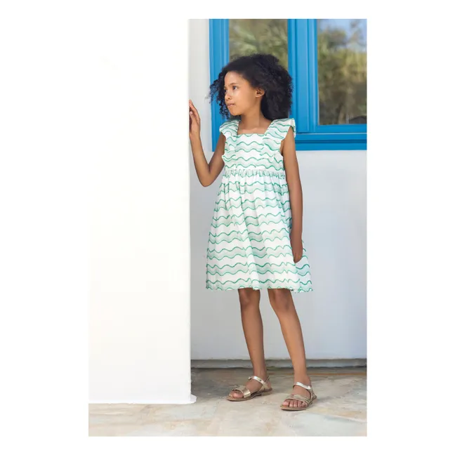Robe Vagues | Vert