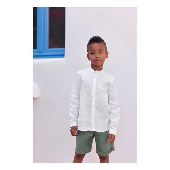 Chemise Lin | Blanc