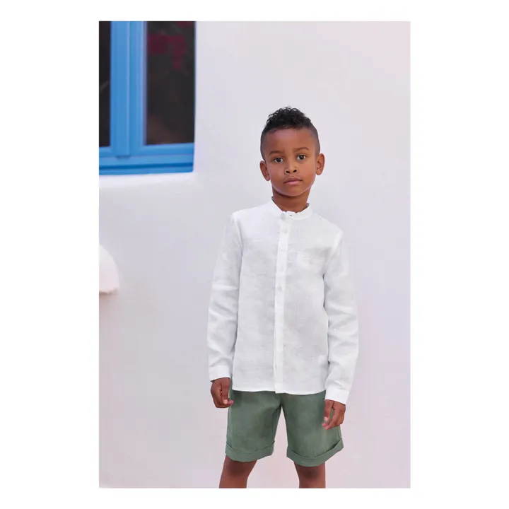 Chemise Lin | Blanc- Image produit n°0
