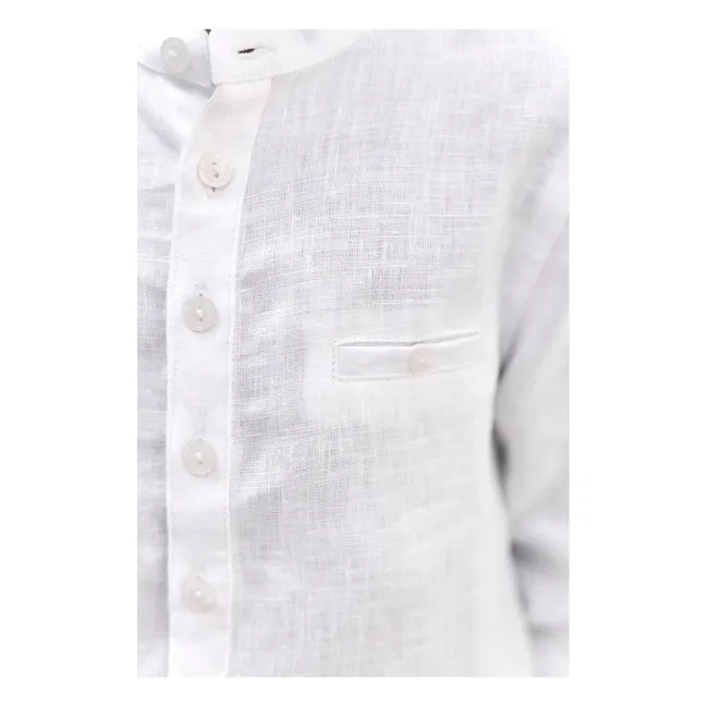 Chemise Lin | Blanc