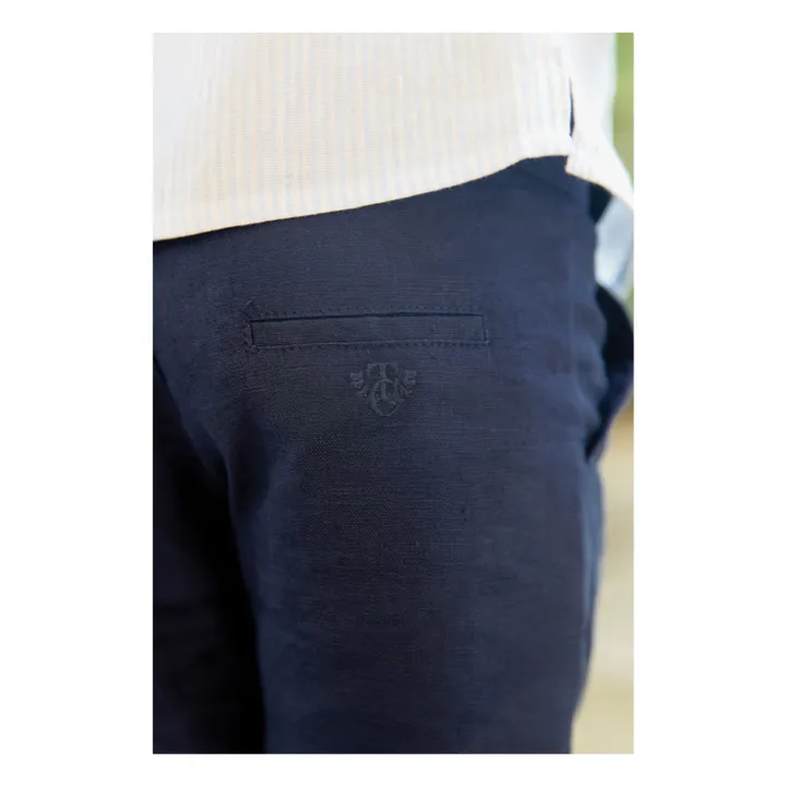 Pantalones de bolsillo | Azul marino- Imagen del producto n°5