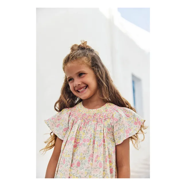 Vestido Liberty Smocked | Amarillo