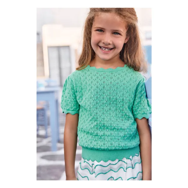 Feston Maille T-shirt | Green