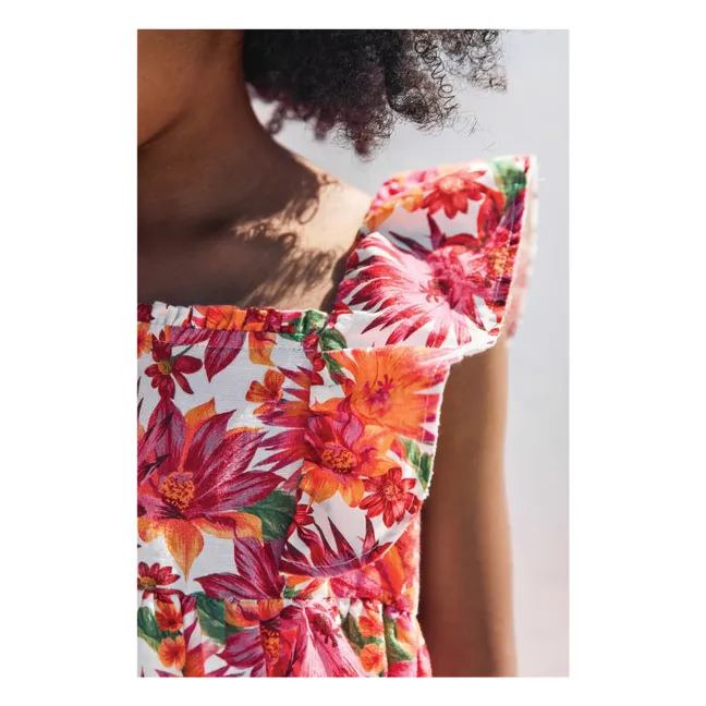 Flower Dress | Orange