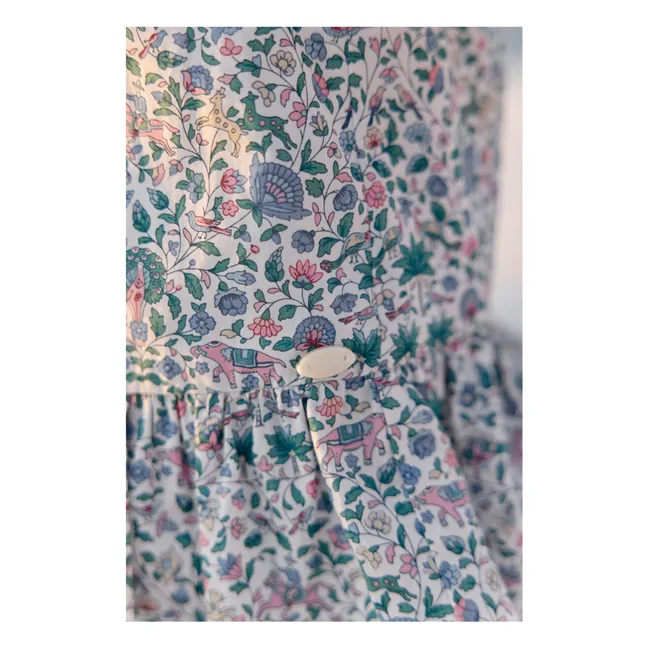 Conjunto de blusa y pantalón corto Liberty | Blanco