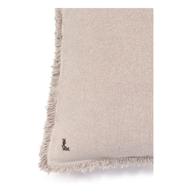 Coussin rectangulaire Stonewashed | Gris perle