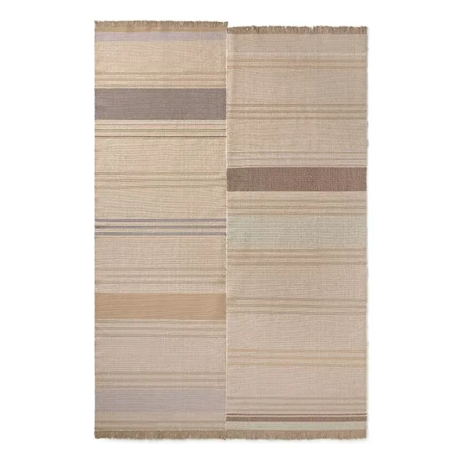 Tapis runner Oaxaca | Beige- Image produit n°0