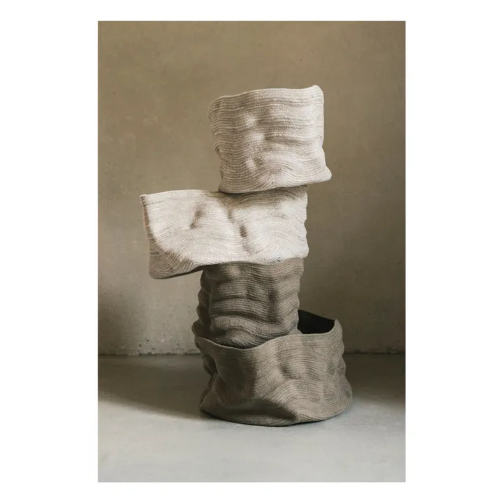 Panier de rangement Stonewashed | Marron- Image produit n°6