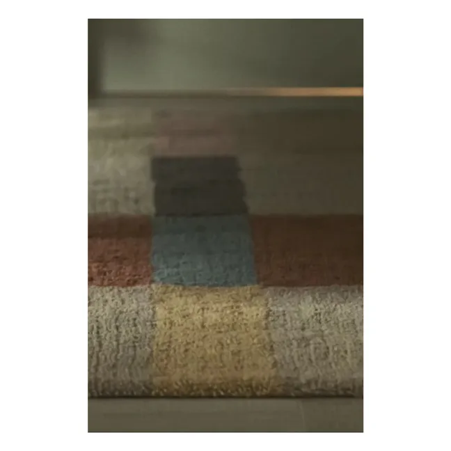 Alfombra de lana Chroma | Óxido