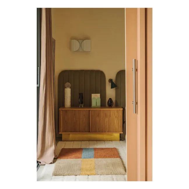 Tapis en laine Chroma | Rouille