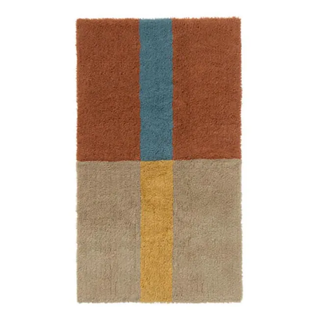 Tapis en laine Chroma | Rouille