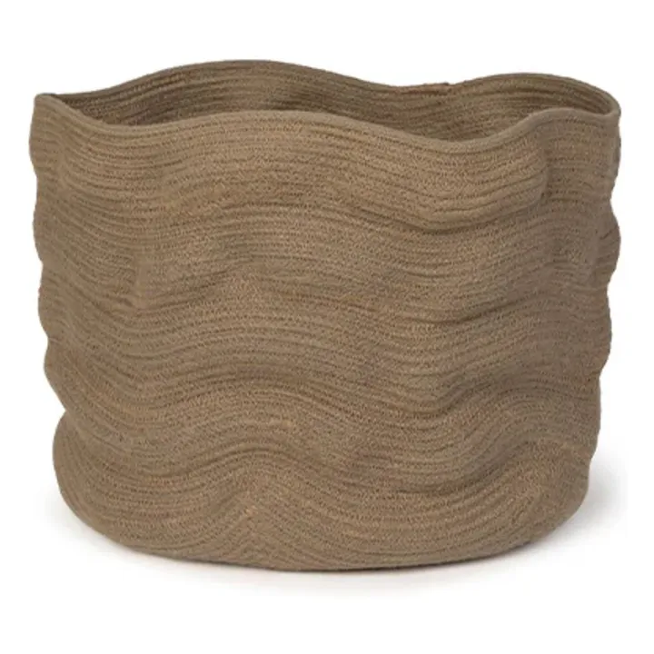 Panier de rangement Stonewashed | Marron- Image produit n°0
