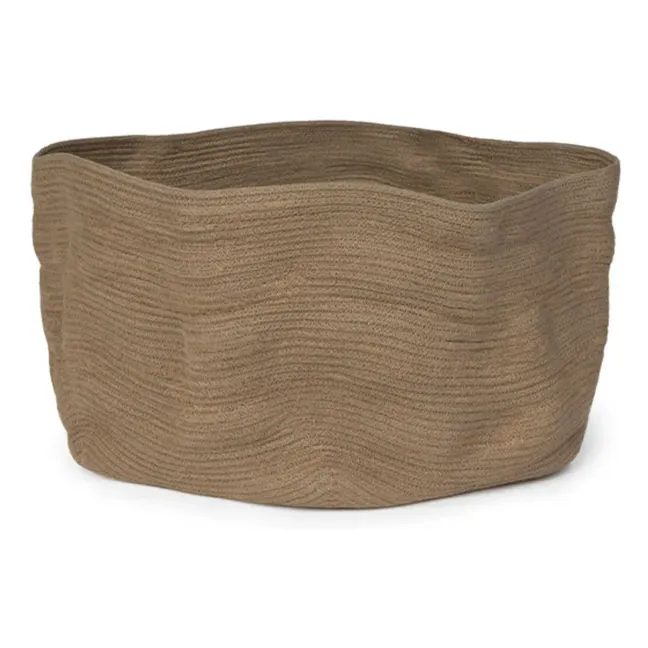 Panier de rangement Stonewashed | Marron