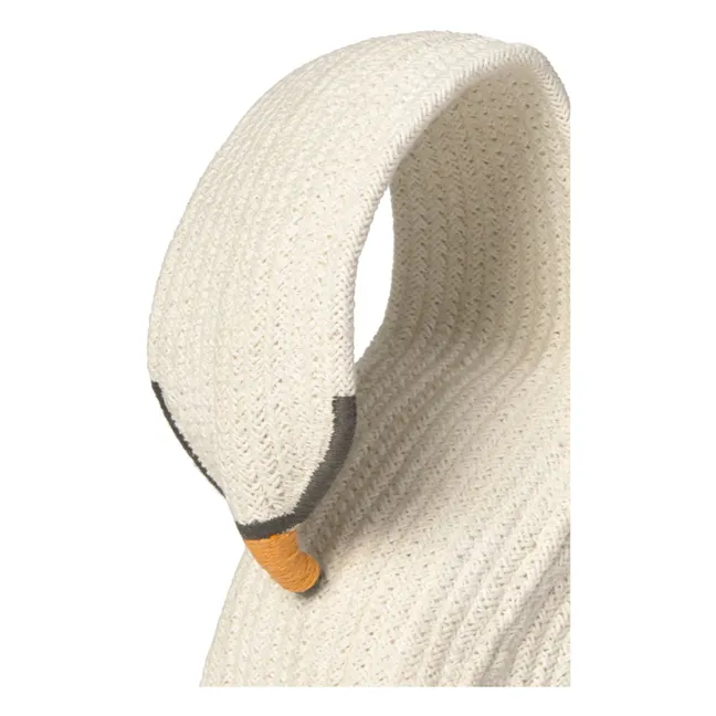 Panier de rangement Cygne | Blanc