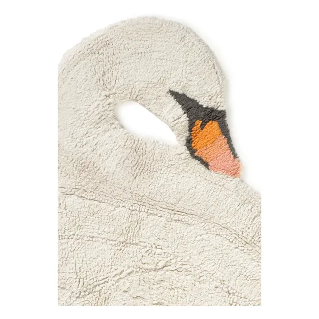 Tappeto Cigno | Bianco