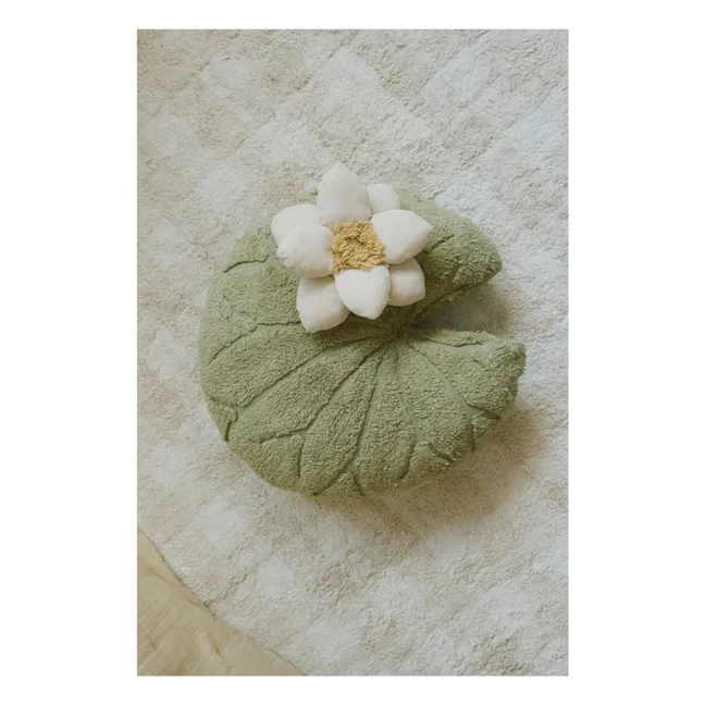 Puff de nenúfares | Verde