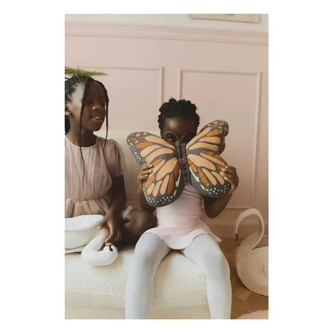 Coussin Papillon | Orange